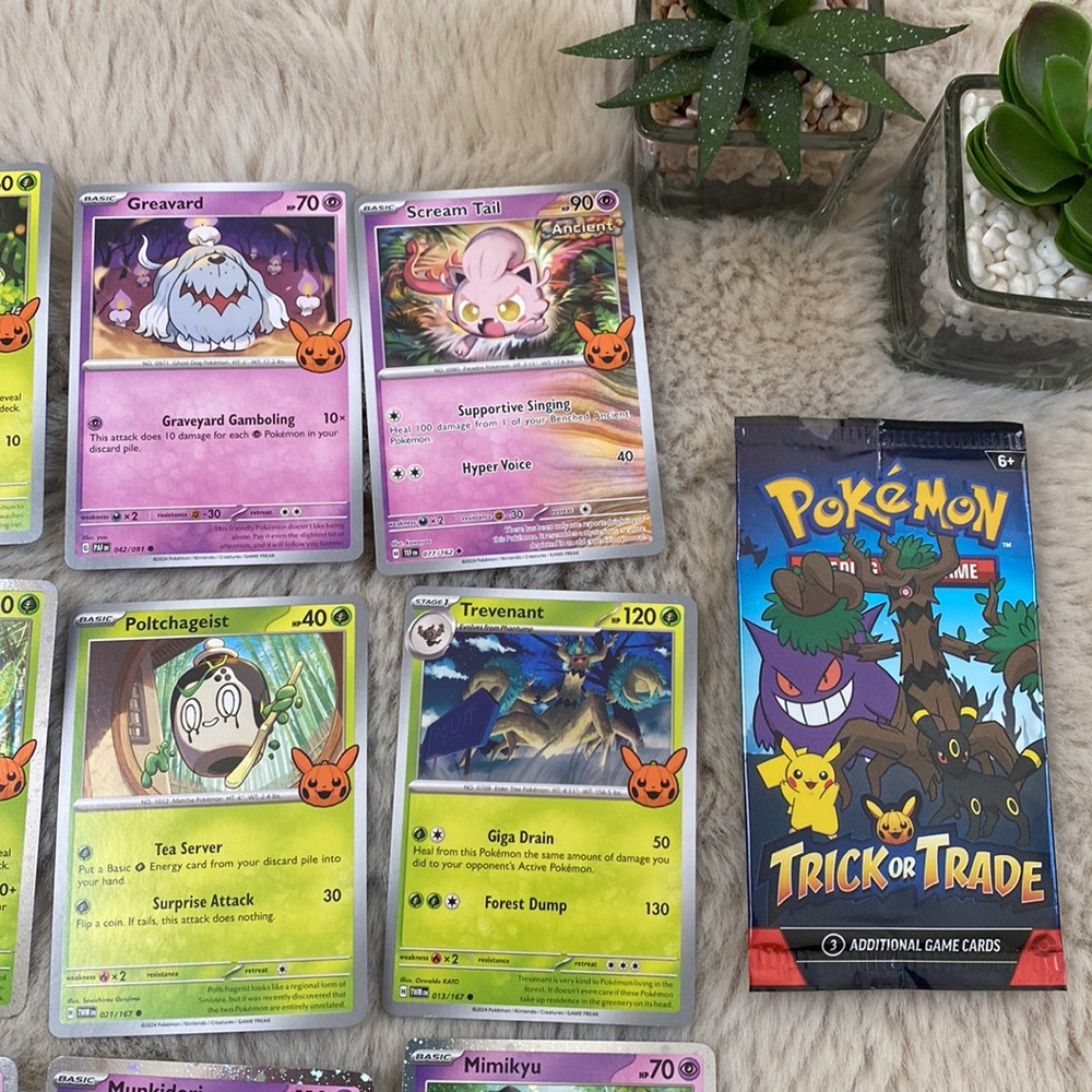 Pokémon Halloween Trick or Trade Trading Cards 30 Full Set New 🎃 - Picture 3 of 16